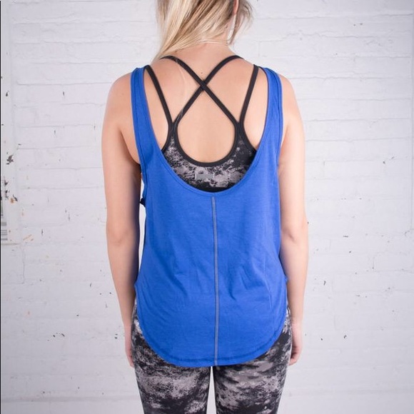 Zobha yoga blue tank top, size XS. - Picture 9 of 10